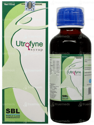 Sbl Utrofyne Syrup 115Ml